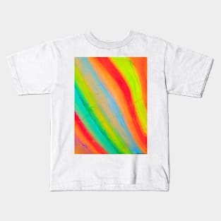 Neon Rainbow Kids T-Shirt